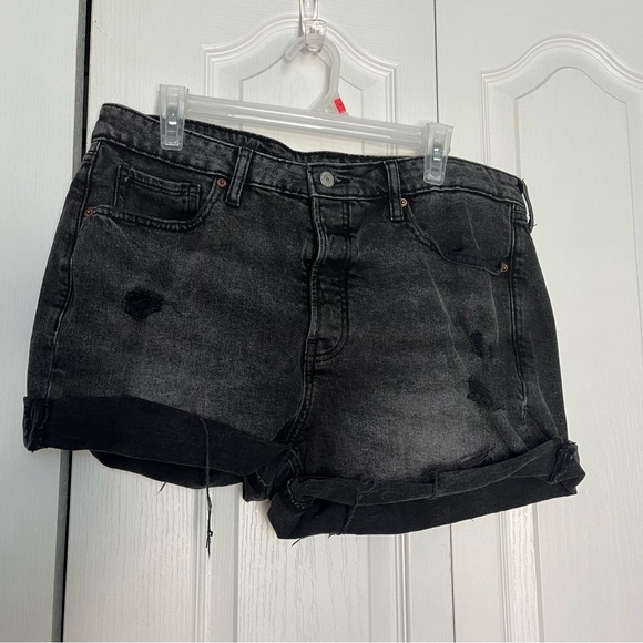 Old Navy Pants - Black Denim Women's Shorts